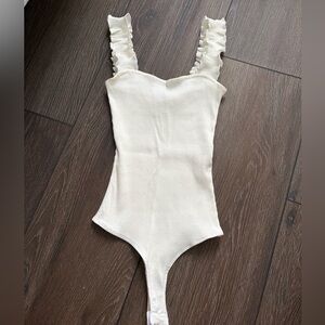Ruffle Sleeve Bodysuit!